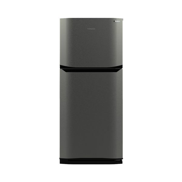 ثلاجة تورنيدو انفرتر نوفروست 296 لتر استانلس غامق RF-31FTV-DST