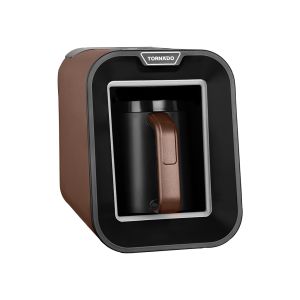 محضرة قهوة تركي تورنيدو أوتوماتيك 330 مل بني &times; أسود تانك مياه TCME-100S-PRO