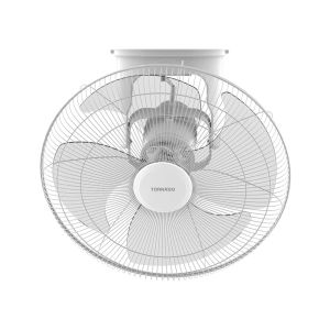 مروحة مدارية تورنيدو كاريوكا 16 بوصة 4 ريشة أبيض TOF-49Y