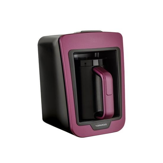 TORNADO Automatic Turkish Coffee Maker 330ml Violet x Black TCME-100 V