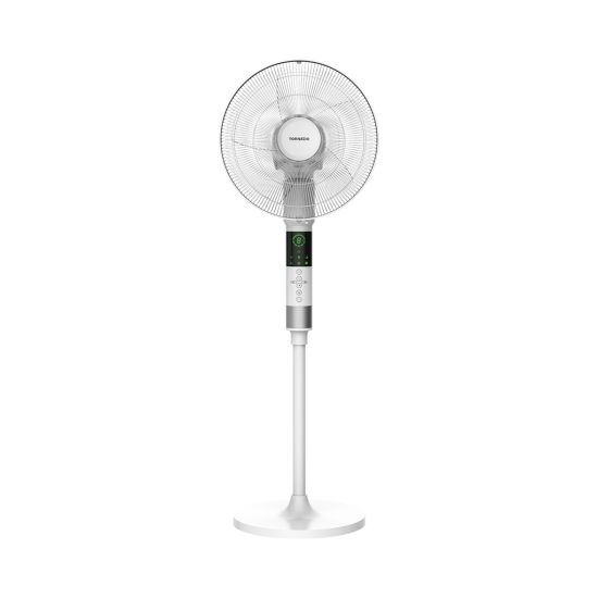 مروحة استاند تورنيدو 16 بوصة 5 ريشة ريموت أبيض EFS-360/903GW