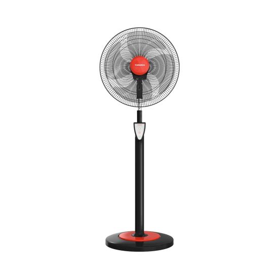TORNADO Stand Fan 18 Inch 4 Blades Remote Black EFS-95SR