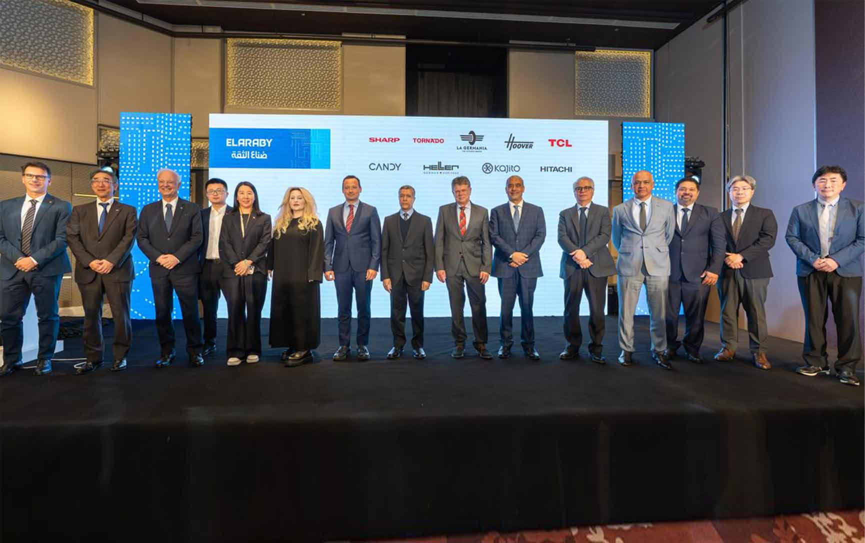 ELARABY Group press conference announcing end of Toshiba contracts and new investments