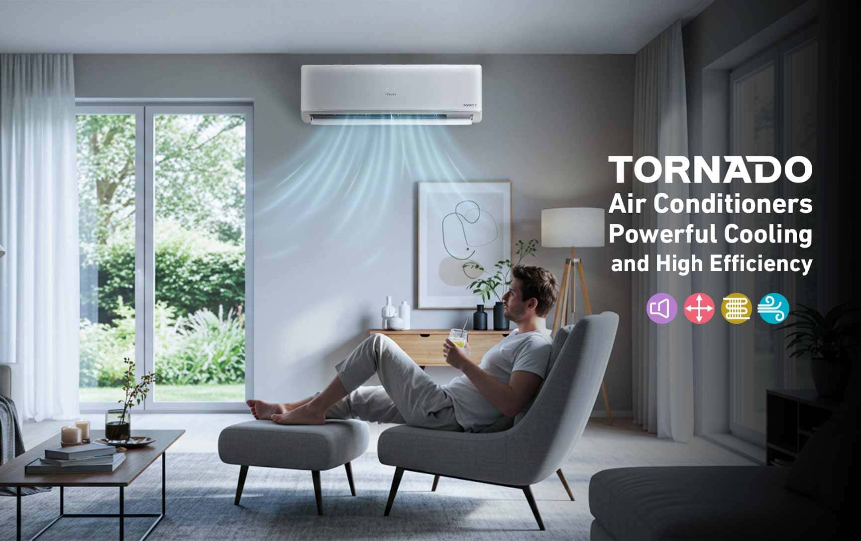 Tornado Air Conditioners: Powerful Cooling and High Efficiency for Ideal Comfort