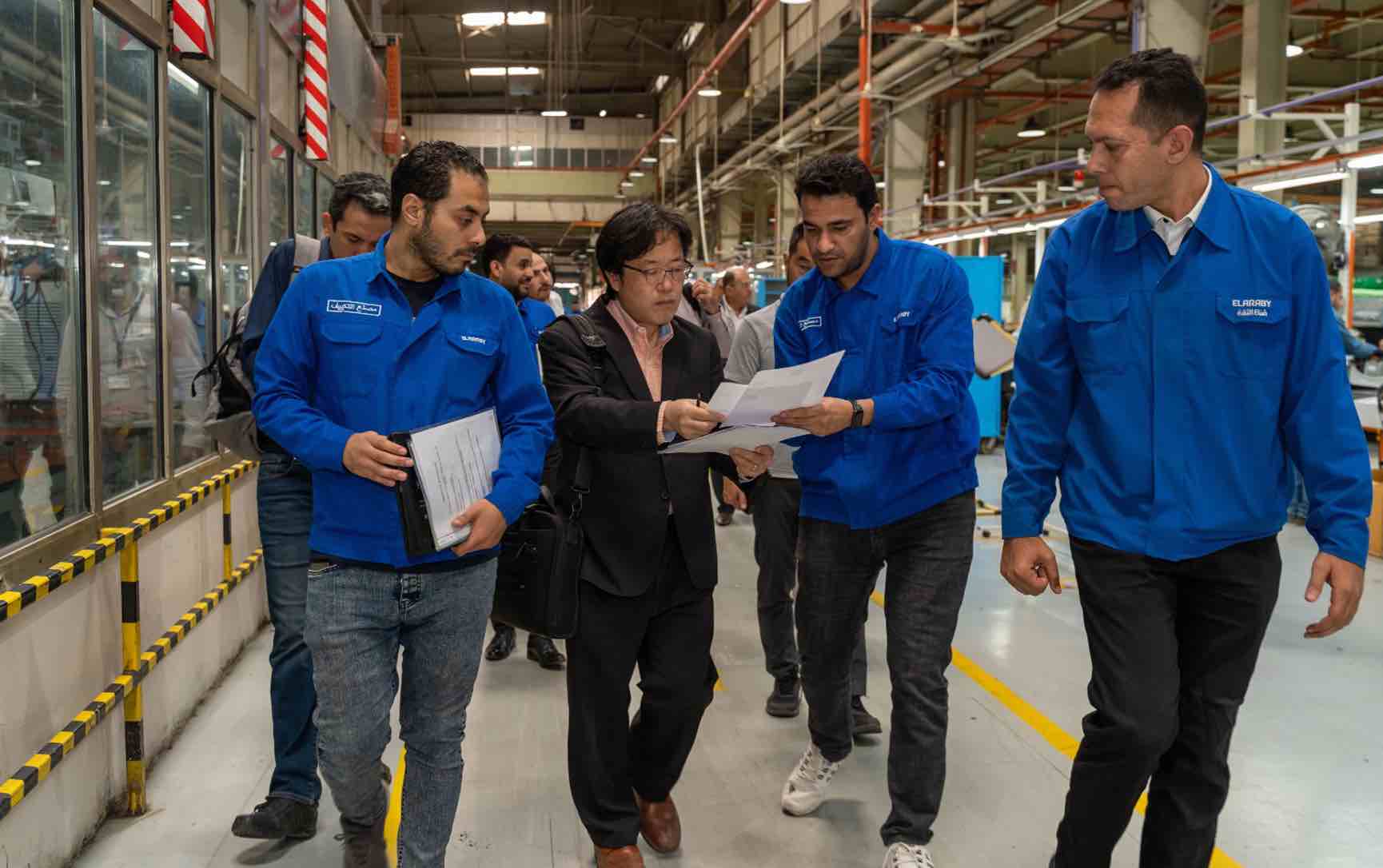 Cooperation between ELARABY and UNIDO with the ministry of environment for the development of environment-friendly factories