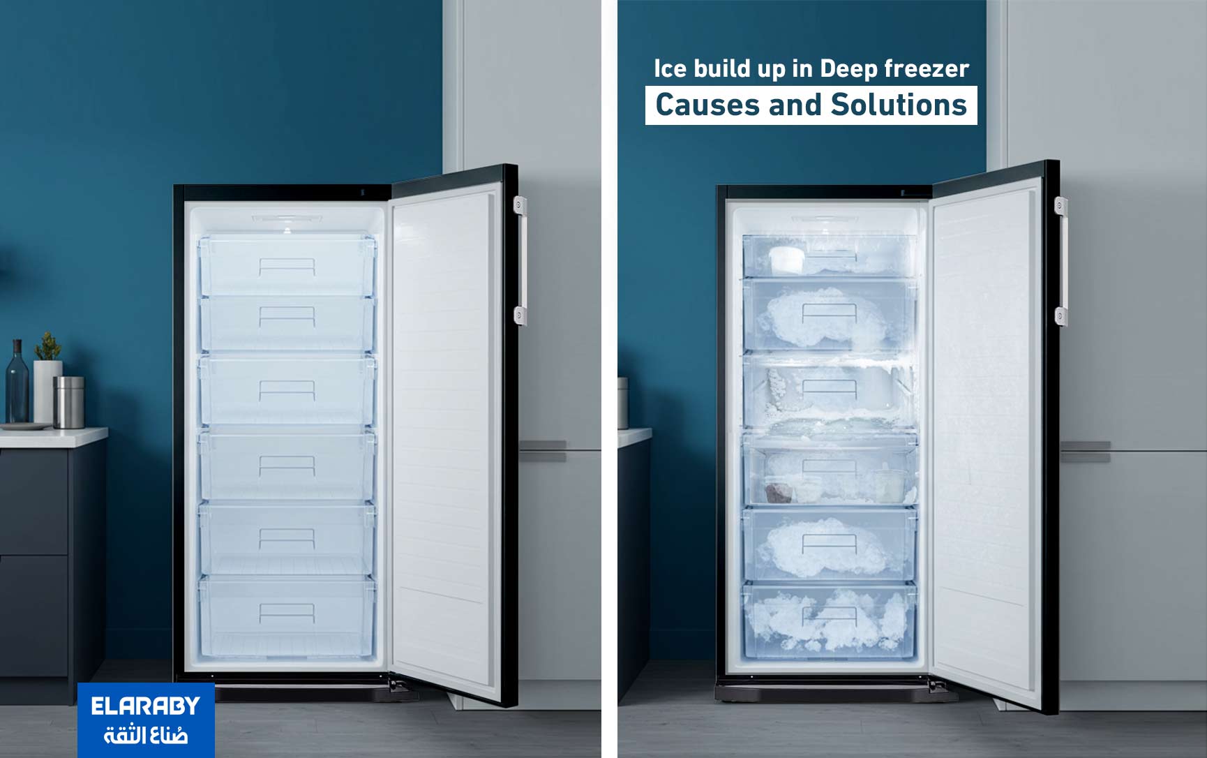 Ice Build-Up in Deep Freezer: Causes and solutions