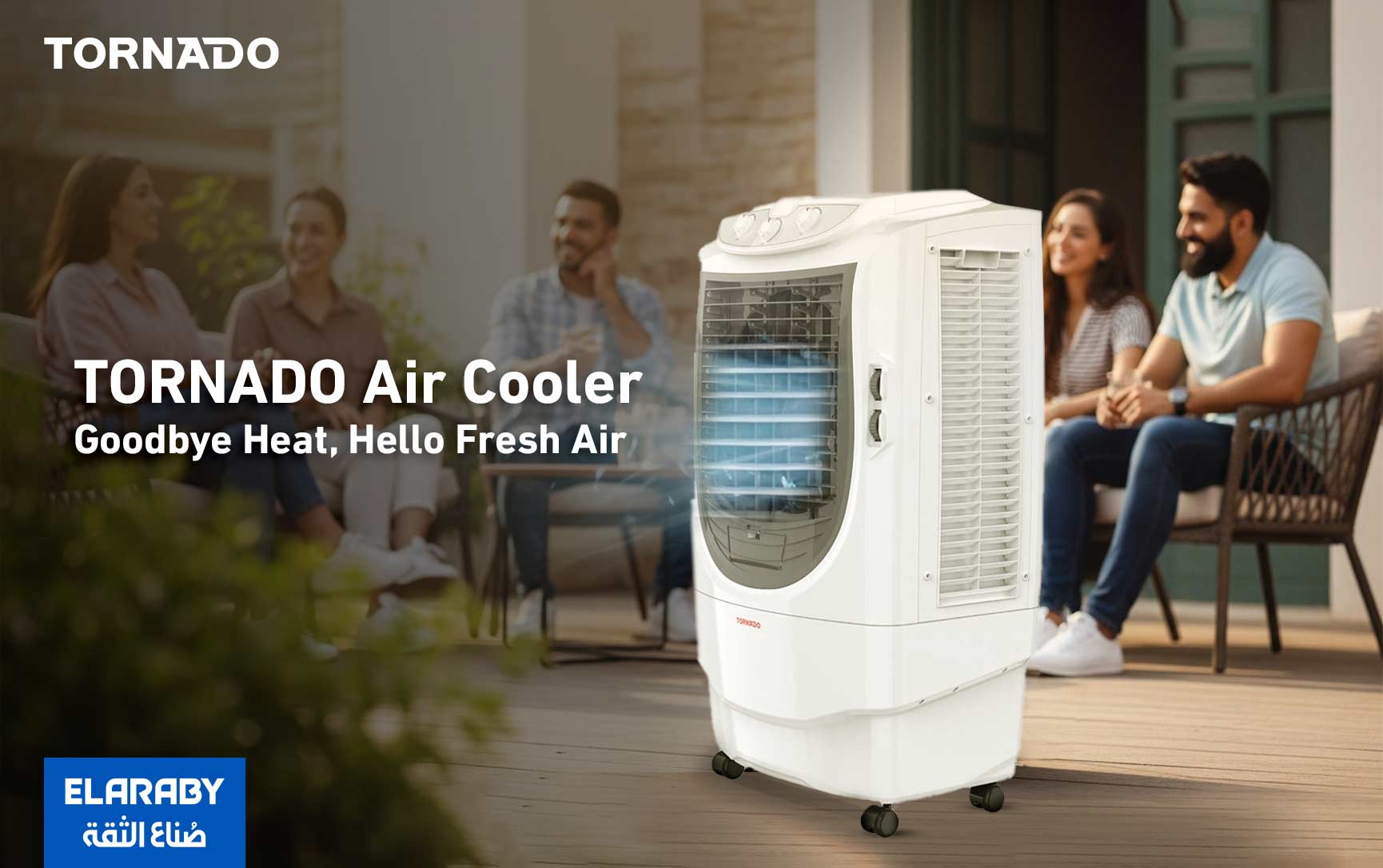 Tornado Air Cooler: Goodbye Heat, Hello Fresh Air!